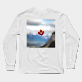 Maple Leaf Falling Long Sleeve T-Shirt